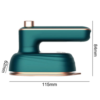 Handheld Steam Iron Wet and Dry Ironing Mini Clothing Iron 20S Fast Heat-Up Compact Clothing Steamer Lightweight for Clothes