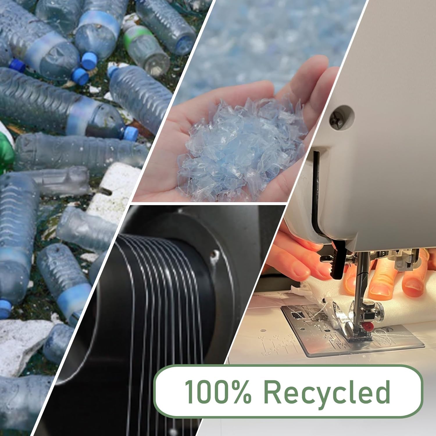 100% Recycled Soap Bag, Soap Saver Pouch for Bar Soap, Loofah Bath Scrubber for Bar Soap + Medium Exfoliator, Mesh Soap Bag, Soap Sock, Soap Pouch - 1 Pack