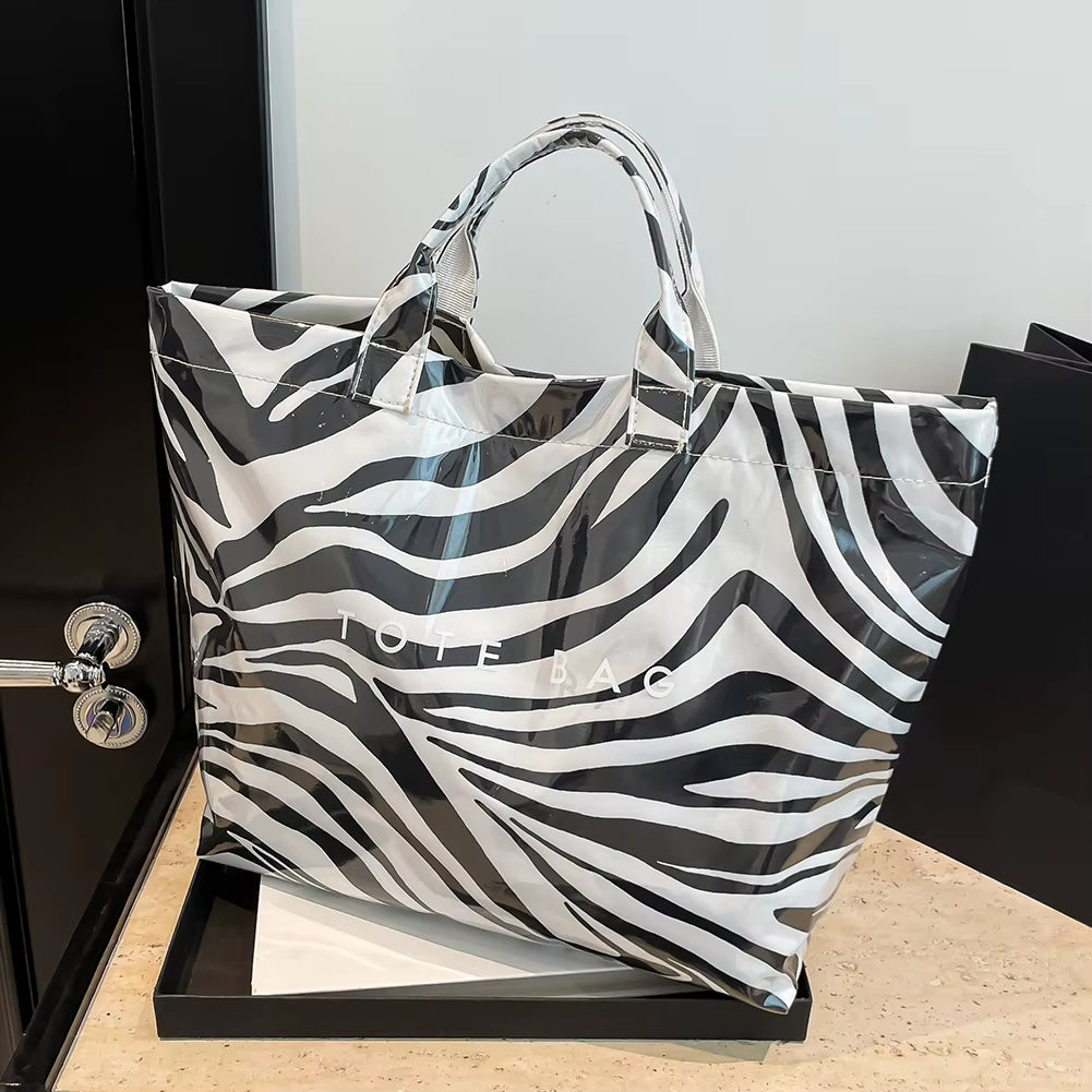 Women Fashion Tote Bag Daily Commuting Bag Large Capacity Slouchy Carrying Bag Stylish Top Handle Bag Outdoor Travel Bag