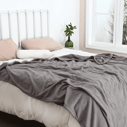 Electric Heated Blanket 72"X84" Full Size Warm for Whole Body, 4 Heating Levels and 10 Hours Auto-Off Overheating Protection - Grey