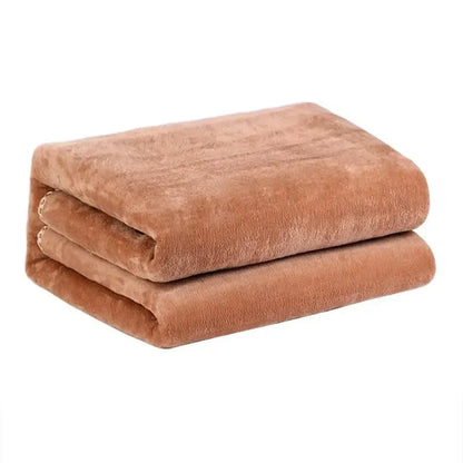 220V Coral Fleece Throw Heated Electric Sheet Thickenthermostat Electric Blankets Security Electric Heating Blanket Mattress