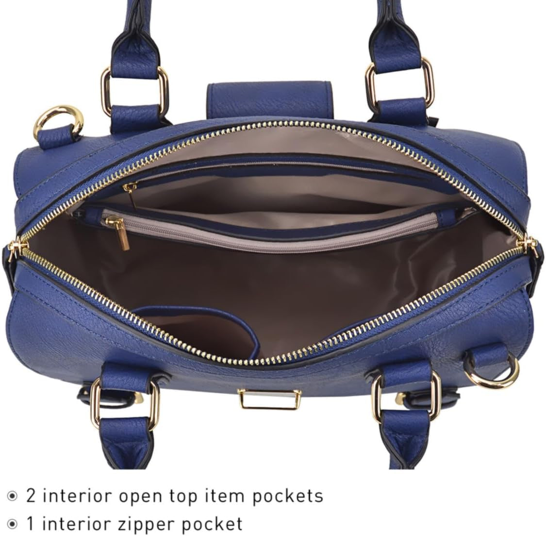 Women Barrel Handbags Fashion Satchel Bags Top Handle Shoulder Purses Vegan Leather Work Tote