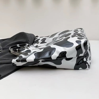 Women Fashion Tote Bag Daily Commuting Bag Large Capacity Slouchy Carrying Bag Stylish Top Handle Bag Outdoor Travel Bag