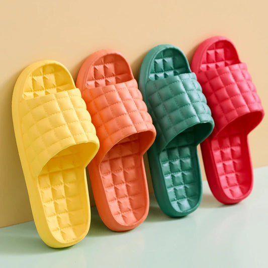 Unisex Cloud Soft Slippers Non-Slip 6 Colors to Choose From