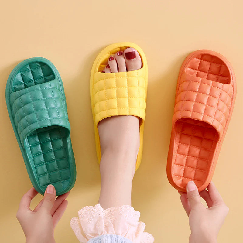 Unisex Cloud Soft Slippers Non-Slip 6 Colors to Choose From