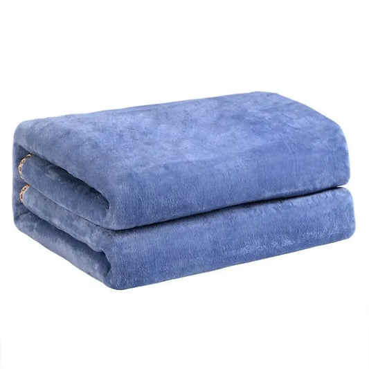 220V Coral Fleece Throw Heated Electric Sheet Thickenthermostat Electric Blankets Security Electric Heating Blanket Mattress