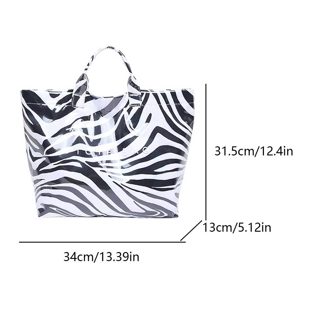 Women Fashion Tote Bag Daily Commuting Bag Large Capacity Slouchy Carrying Bag Stylish Top Handle Bag Outdoor Travel Bag