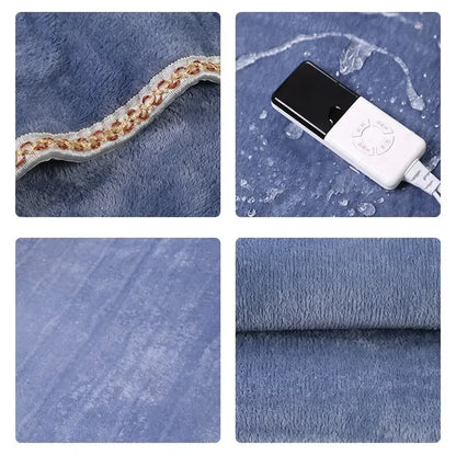 220V Coral Fleece Throw Heated Electric Sheet Thickenthermostat Electric Blankets Security Electric Heating Blanket Mattress