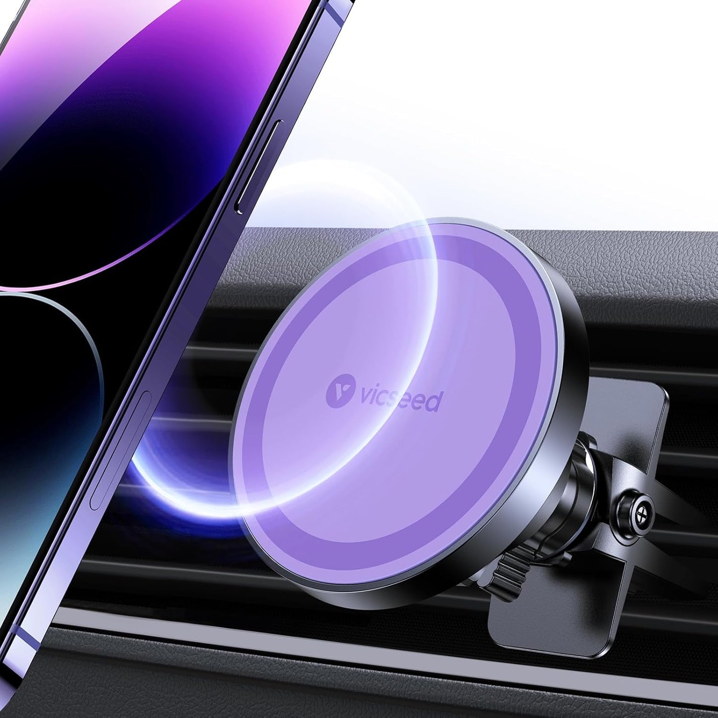 for Magsafe Car Mount [Upgraded Strongest Magnet Power] Magnetic Phone Holder for Car Vent 360 Adjustable Magnetic Car Phone Holder Mount for Iphone 17 Pro Max 16 15 14 13 12 plus Mini